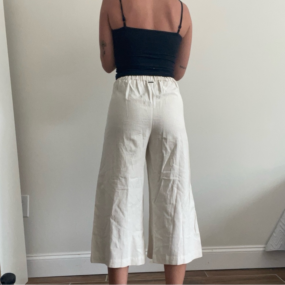 Billabong Linen Wide-Leg Pants